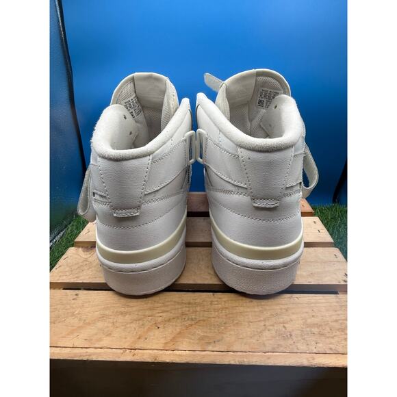 Adidas Forum Mid \'Triple White\' Men\'s Size 11 Basketball Sneakers-FY4975-Leather main image 8